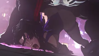 Psylocke and Venom [Nagooanimation] [NO WM] [4K] V2