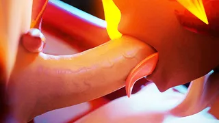 Djule's Fiery Feast: A Dragoness Subdues You in Elasid