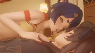 Hu Tao & Xiangling's Prank Night in Liyue Goes Awry