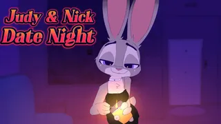 Judy & Nick's Date Night: A Stunning 4K Animation by GasprArt