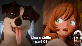 Lisa x Collie - Part 01 - darkBleed - Genshin Impact
