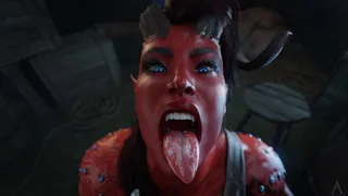 Lae'Zel & Karlach: An Amazonium Creation