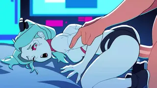 Unforgettable Moments: Rebecca & David in Edgerunners by Suoiresnu