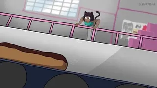 Deviantseiga's Epic Belly Inflation Fetish Video - Extreme Industrial Distension