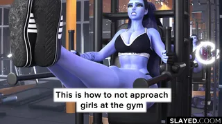 Widowmaker's Intense Gym Workout - 4K Ultra HD Fitness Scene