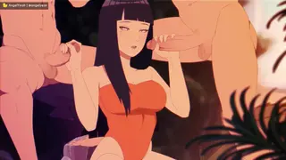 [Naruto] Hinata ♡ Naruto - 1080P Hentai Action - Uncut [AngelYeah]