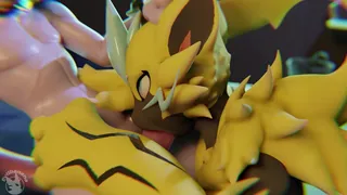 Zeraora Blowjob - [Evilbanana]