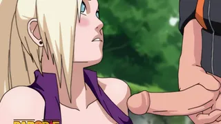 [Desto] Naruto and Ino [upscaled]