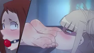 Toga x Ochaco Foot Worship