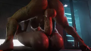 [4K] Ivy And Harley Quinn Arkham [Amazonium]