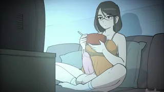 Filling condoms all night long