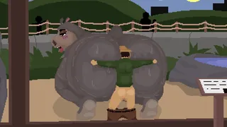 [4K]Gloria at the zoo