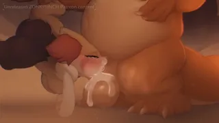 Fire-Type Throatjob - Cum Loop