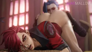 Jinx x Vi - Arcane Dom [MagMallow]