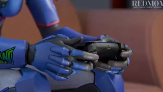 DVa by Redmoa overwatch TeamFortress tf2 DVa hentai porn nsfw r34 animation