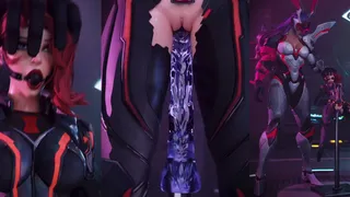 Punishment For Throwing A 40k Tournament (Marvel Comics / Marvel Rivals) Artist: BobaSooba Character