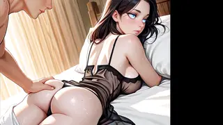 Step Mom Shares Bed With Stepson