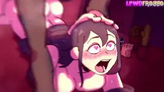 Gamer Teen Couple in a Rainy Day by Lewdfroggo