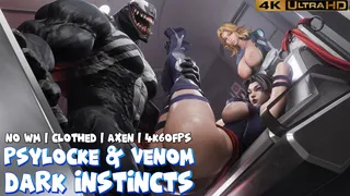 Psylocke & Venom [NO WM][Clothed][AXEN][4K60FPS]