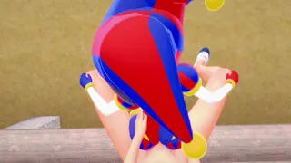 Pomni claps it digitally amazing digital Circus porn