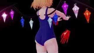 [Gentleman Hand] Swimsuit Fran-chan's White Splash Dance