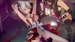 Wuthering Waves" Lady Chun Sex - Miss Chun Being Severely Dominated by the Wanderer After Being Caught (Futa Warning)