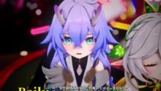 Nahida＆Bailu~Sex(Black nurse uniform)@202410