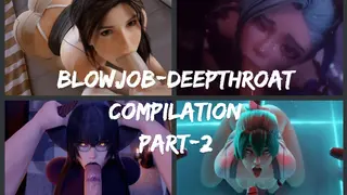 BLOWJOB/DEEPTHROAT - COMPILATION part-2
