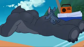 Stitch x Gantu Animação Adulta Completa