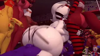 Marionette Forced To Entertain Her Friends ????