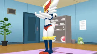 Cinderace ♂ - Exercise Session