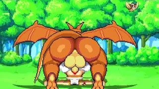 MUGEN Natsu Dragneel mating pressed by Charizard