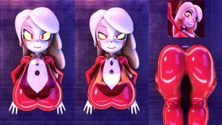 Charlie Morningstar is stuck in a wall.