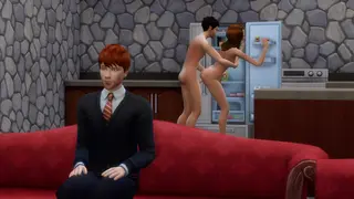 [TRAILER] Harry Potter fucking Hermione Granger behind Ron Wesley's back