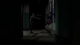 Claire Redfield in the West Hallway (Warning: Monsters!)