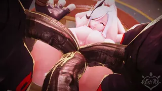 [4K] Shenhe X 3 Mitachurls - RusYAX