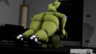 Springtrap alone with Plushtrap