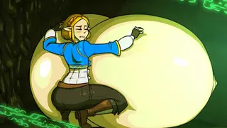 Zelda Breast Expansion Animation - tail-blazer