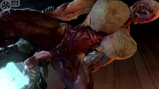 Hell Knight ucciso dal doomslayer (Visuale alternativa)