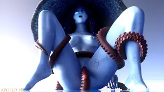 Ranni the Witch tangled and fucked by tentacles [ErochanFX]