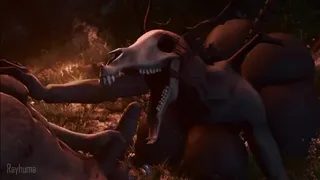 Cum in wendigo mouth