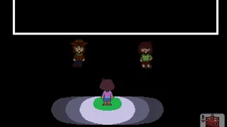 Undertale red x yellow