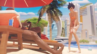 [4K] Tracer On Lifeguard Duty [Kreamu]