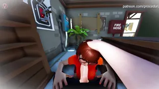 Jogo Adulto 3D Anal Blowjob Face Fuck Ejaculação Facial Óculos Nerd Rule34