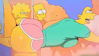 Dad fucks Barts mom