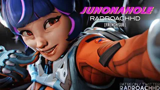 Juno Onahole Throat Training with JQ [RadRoachHD]