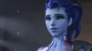 Widowmaker Enjoys Poker Night in 4K [White][Aphy3d]