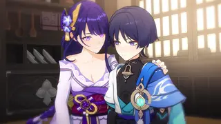 Mommy Ei Reunites With Scaramouche in Steamy Encounter by Pastapaprika