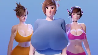 Mei Gets Squeezed by ScragBoy in 4K