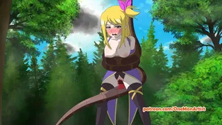 Lucy Gets Fucked by Snake in Fantasy Parody [onemanartist]